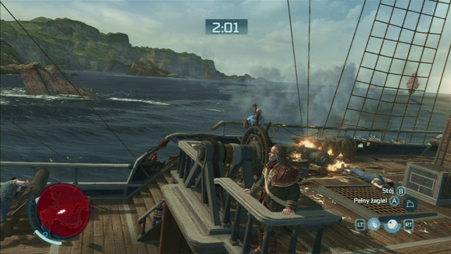 To avoid bigger damage, try destroying the enemy ships before they can get close to you - One of a Kind - Privateer Contracts - Assassins Creed III - Game Guide and Walkthrough