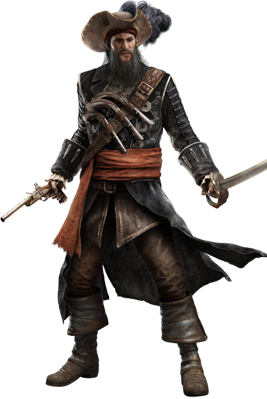 Edward Teach - known better as a Blackbeard - Characters - Assassins Creed IV: Black Flag (coming soon) - Game Guide and Walkthrough