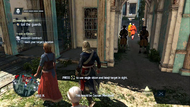 The guards will enter a closed area - 02 - ...And My Sugar? - Sequence 2 - Assassins Creed IV: Black Flag - Game Guide and Walkthrough