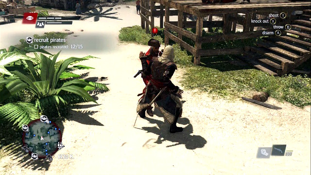 By countering an attack if unarmed, you get the opportunity to disarm the enemy - 02 - Now Hiring - Sequence 3 - Assassins Creed IV: Black Flag - Game Guide and Walkthrough