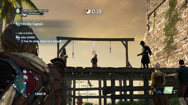 Shoot through the rope - 02 - Now Hiring - Sequence 3 - Assassins Creed IV: Black Flag - Game Guide and Walkthrough