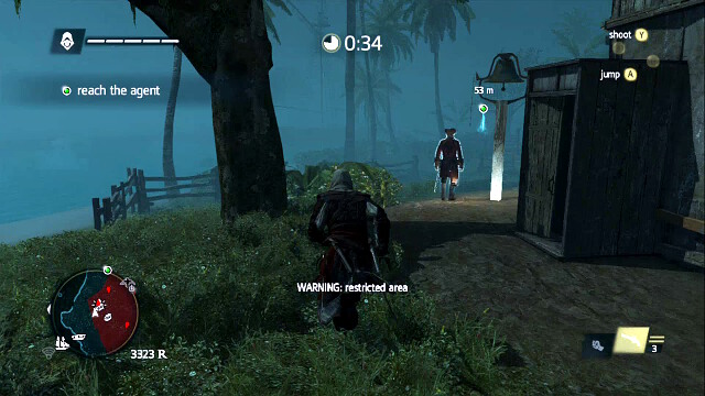 Before you run up to the place, deal with the alarm - 05 - Sugarcane And Its Yields - Sequence 3 - Assassins Creed IV: Black Flag - Game Guide and Walkthrough