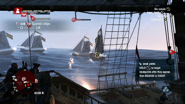 Heavy shot - 06 - Proper Defences - Sequence 3 - Assassins Creed IV: Black Flag - Game Guide and Walkthrough