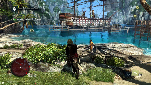 Swim to the ship - 07 - A Single Madman - Sequence 3 - Assassins Creed IV: Black Flag - Game Guide and Walkthrough