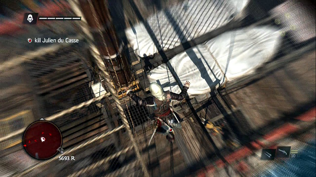 Jump when he is within range - 07 - A Single Madman - Sequence 3 - Assassins Creed IV: Black Flag - Game Guide and Walkthrough