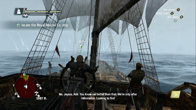Sail towards your destination - 02 - Vainglorious Bastards - Sequence 8 - Assassins Creed IV: Black Flag - Game Guide and Walkthrough