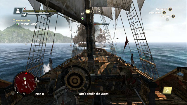 Rescue Vane - 02 - Vainglorious Bastards - Sequence 8 - Assassins Creed IV: Black Flag - Game Guide and Walkthrough