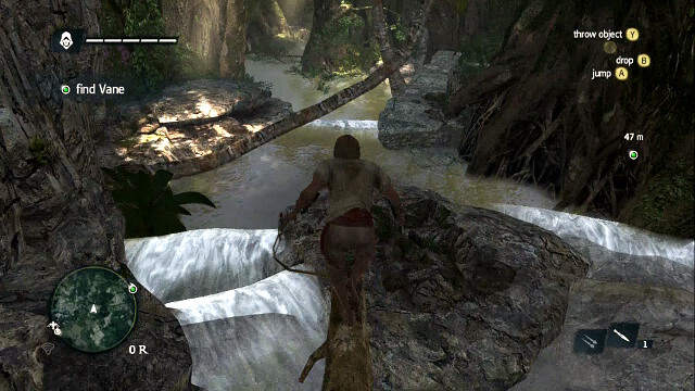 Jump from a tree to another and avoid water - 03 - Marooned - Sequence 8 - Assassins Creed IV: Black Flag - Game Guide and Walkthrough