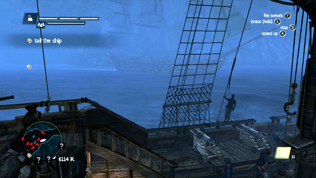 The approaching ship - 01 - Black Barts Gambit - Sequence 10 - Assassins Creed IV: Black Flag - Game Guide and Walkthrough