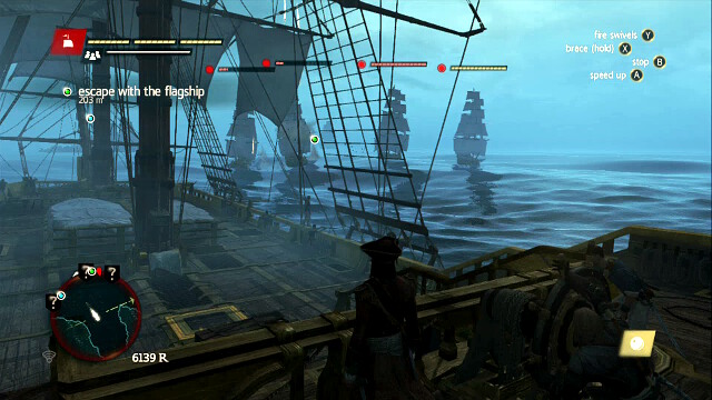 Mortars sending the enemy ship to the bottom - 01 - Black Barts Gambit - Sequence 10 - Assassins Creed IV: Black Flag - Game Guide and Walkthrough