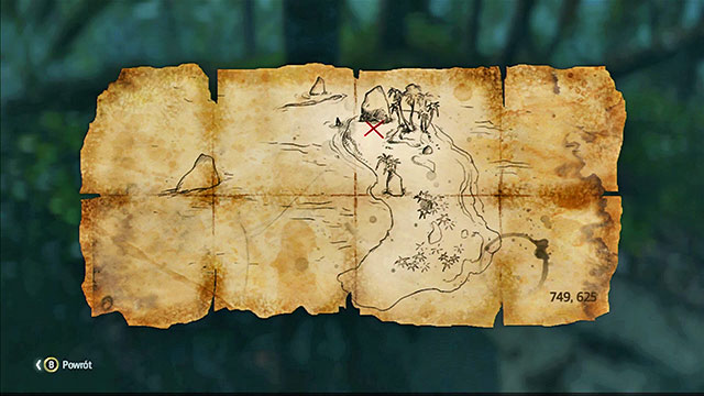 The map is in the South-Western part of the Abaco Island - Abaco Island - Treasure maps - Assassins Creed IV: Black Flag - Game Guide and Walkthrough