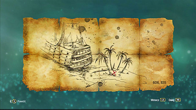 The treasure is in the North-Western part of the Salt Lagoon, under a large boulder - Abaco Island - Treasure maps - Assassins Creed IV: Black Flag - Game Guide and Walkthrough