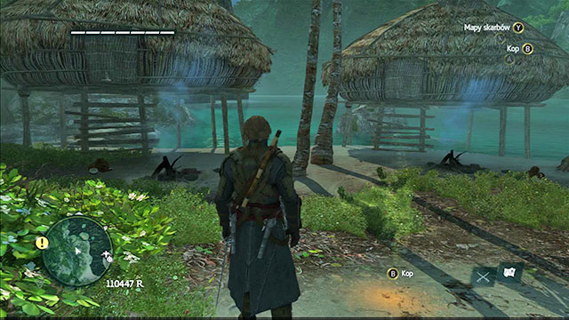For the treasure you need to go to the Long Bay - Isla Providencia - Treasure maps - Assassins Creed IV: Black Flag - Game Guide and Walkthrough
