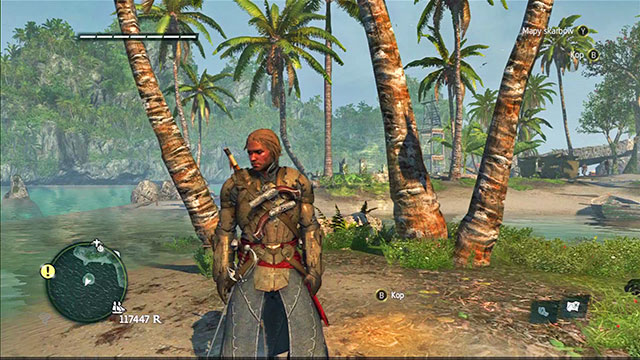The treasure has been buried on the Andreas Island - Mariguana - Treasure maps - Assassins Creed IV: Black Flag - Game Guide and Walkthrough