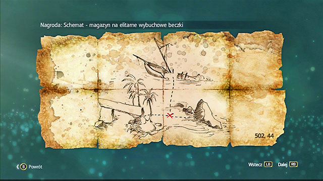 The map can be obtained thanks to the Kenway's Fleet - Kenways Fleet II - Treasure maps - Assassins Creed IV: Black Flag - Game Guide and Walkthrough