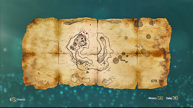 The map can be obtained thanks to the Kenway's Fleet - Kenways Fleet I - Treasure maps - Assassins Creed IV: Black Flag - Game Guide and Walkthrough