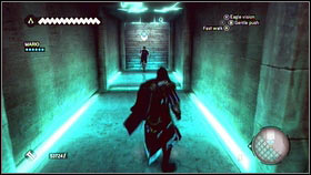 After speaking with Mario go to the exit [1] - Sequence 1 - Peace at Last - p. 1 - Walkthrough - Assassins Creed: Brotherhood - Game Guide and Walkthrough