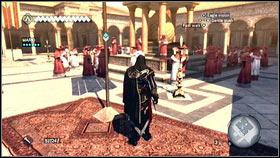 When you will be outside, listen to the monks and follow your uncle - Sequence 1 - Peace at Last - p. 1 - Walkthrough - Assassins Creed: Brotherhood - Game Guide and Walkthrough