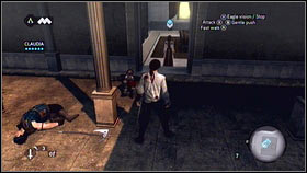 Target them with X and then shoot by releasing this button [1] - Sequence 1 - Peace at Last - p. 2 - Walkthrough - Assassins Creed: Brotherhood - Game Guide and Walkthrough