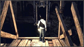 Stay on the edge and press any button [1] - Sequence 2 - A Wilderness of Tiger - p. 2 - Walkthrough - Assassins Creed: Brotherhood - Game Guide and Walkthrough