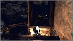 Use the boards to climb on the wall [1] and then turn right - Sequence 2 - A Wilderness of Tiger - p. 2 - Walkthrough - Assassins Creed: Brotherhood - Game Guide and Walkthrough