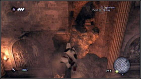 While going to the right you will get to the stone portal [1] - Sequence 2 - A Wilderness of Tiger - p. 4 - Walkthrough - Assassins Creed: Brotherhood - Game Guide and Walkthrough