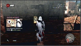When you will be there [1] you will have to lower Notoriety - Sequence 3 - The Fighter, The Lover and The Thief - p. 1 - Walkthrough - Assassins Creed: Brotherhood - Game Guide and Walkthrough