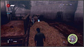 To stay under cover you can always stay among other people [1] or just hide in the hay [2] - Sequence 3 - The Fighter, The Lover and The Thief - p. 1 - Walkthrough - Assassins Creed: Brotherhood - Game Guide and Walkthrough