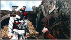 When the Notoriety will be close to zero speak with Volpe [1] [2] - Sequence 3 - The Fighter, The Lover and The Thief - p. 1 - Walkthrough - Assassins Creed: Brotherhood - Game Guide and Walkthrough