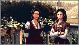 After the battle battle return to courtesans [1] and tell them what happened - Sequence 3 - The Fighter, The Lover and The Thief - p. 2 - Walkthrough - Assassins Creed: Brotherhood - Game Guide and Walkthrough