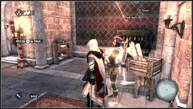 You will learn some many important things now - Sequence 3 - The Fighter, The Lover and The Thief - p. 2 - Walkthrough - Assassins Creed: Brotherhood - Game Guide and Walkthrough