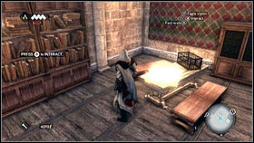 Return to your main residence and speak with your allies [1] - Sequence 4 - Den of Thieves - p. 5 - Walkthrough - Assassins Creed: Brotherhood - Game Guide and Walkthrough