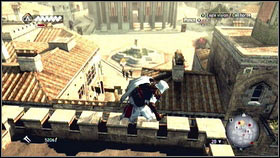 During the trip you will meet some guards [1] - Sequence 5 - The Banker - p. 1 - Walkthrough - Assassins Creed: Brotherhood - Game Guide and Walkthrough
