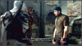 To start this quest, you will need at least 4 recruits - Sequence 7 - The Key to the Castello - p. 1 - Walkthrough - Assassins Creed: Brotherhood - Game Guide and Walkthrough