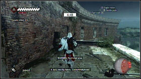 4 - Sequence 7 - The Key to the Castello - p. 2 - Walkthrough - Assassins Creed: Brotherhood - Game Guide and Walkthrough