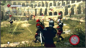 Follow him until you will get to the Colosseum [1] - Sequence 8 - The Borgia - p. 2 - Walkthrough - Assassins Creed: Brotherhood - Game Guide and Walkthrough