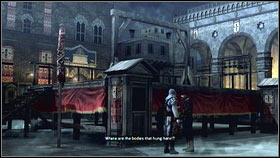 The second mission is about escorting Cristine to the marked location - Cristine Quests - Side Quests - Assassins Creed: Brotherhood - Game Guide and Walkthrough