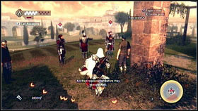 One thief will ask you to rescue his brother Aldo [1] - Thieves Quests - p. 1 - Side Quests - Assassins Creed: Brotherhood - Game Guide and Walkthrough