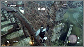 This is the next quest where you have to run from point to point as fast as it is possible - Thieves Quests - p. 1 - Side Quests - Assassins Creed: Brotherhood - Game Guide and Walkthrough