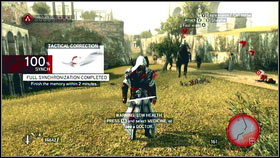Get on your horse and go to the marked place [1] - Assassins Contracts - p. 2 - Side Quests - Assassins Creed: Brotherhood - Game Guide and Walkthrough