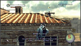 Go to the church marked on the map [1] - Templars Agents - Side Quests - Assassins Creed: Brotherhood - Game Guide and Walkthrough