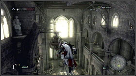 Jump to another scaffolding [1] and to another room [2] - Romulus Lairs - p. 2 - Side Quests - Assassins Creed: Brotherhood - Game Guide and Walkthrough