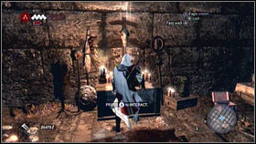You will find a gate there [1] - Romulus Lairs - p. 5 - Side Quests - Assassins Creed: Brotherhood - Game Guide and Walkthrough