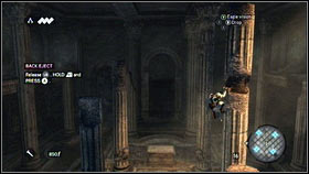 Now you have to get to the other side of these ruins - Romulus Lairs - p. 7 - Side Quests - Assassins Creed: Brotherhood - Game Guide and Walkthrough