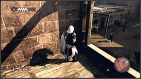 Destroy them and go to the square [1] - Leonardos Machines - p. 2 - Side Quests - Assassins Creed: Brotherhood - Game Guide and Walkthrough