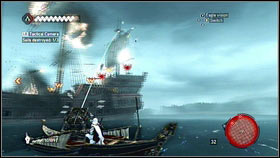 Use it and you will be able to use a special battle ship [1] - Leonardos Machines - p. 3 - Side Quests - Assassins Creed: Brotherhood - Game Guide and Walkthrough