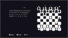 In the third riddle, the chess board will appear [1] - Detailed Description - p. 1 - Puzzles - Assassins Creed: Brotherhood - Game Guide and Walkthrough
