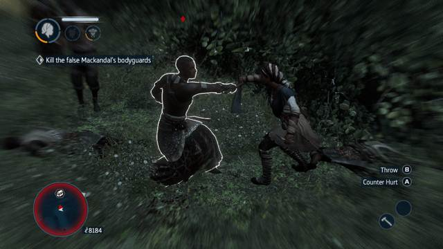 While you parry, time slows down, which enables you to counter-attack - Close combat - Combat system - Assassins Creed: Liberation HD - Game Guide and Walkthrough