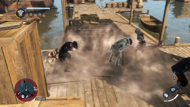 Smoke grenade - Close combat - Combat system - Assassins Creed: Liberation HD - Game Guide and Walkthrough