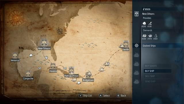 Mark the city - Trade - Assassins Creed: Liberation HD - Game Guide and Walkthrough